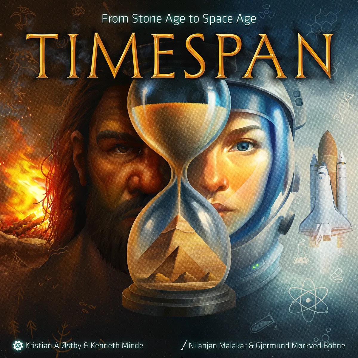Timespan-brætspillet med civilisationer gennem historiens tidsaldre